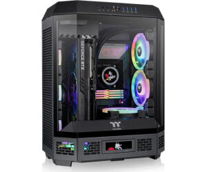 Caja Thermaltake The Tower T600 Atx 2xusb 3.0 Sin Fuente Negro