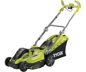 Cortacésped Ryobi RLM15E36H/ 1500W/ Corte Ø36cm/ Incluye Recolector de Hierba 45L y Adaptador Mulching