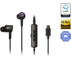 ASUS ROG CETRA II Auriculares AlÃ¡mbrico Dentro de oÃ­do Juego USB Tipo C Negro