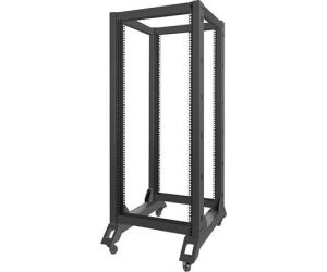 Armario Lanberg Abierto Rack 19" 27u 600x800 Negro