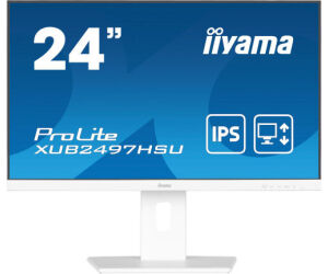 iiyama ProLite XUB2497HSU-W2 pantalla para PC 60,5 cm (23.8") 1920 x 1080 Pixeles Full HD LED Blanco