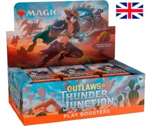 Juego de cartas magic the gathering outlaws of thunder junction play boosters inglés