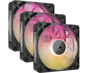 Ventilador Auxiliar Rx120 Icue Link Max Rgb 120mm Black Triple Pack Corsair