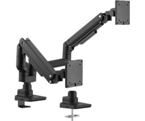 Soporte mesa equip vesa hasta 35 pulgadas 100x100 max 20kg doble pantalla negro