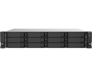 QNAP TS-1273AU-RP-8G servidor de almacenamiento NAS Bastidor (2U) Ethernet Negro, Gris V1500B
