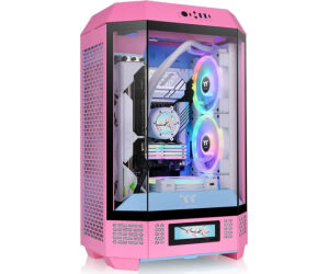 Caja Thermaltake The Tower T300 M-atx 2xusb 3.0 Sin Fuente Bubble Pink