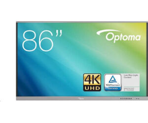 Optoma 5861RK pizarra y accesorios interactivos 2,18 m (86") 3840 x 2160 Pixeles Pantalla tÃ¡ctil Negro