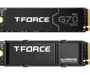 Ssd Teamgroup T-force Gaming M.2-2280 Pci-e Gen4x4 G70 Pro 2tb Con Dis. De Calor