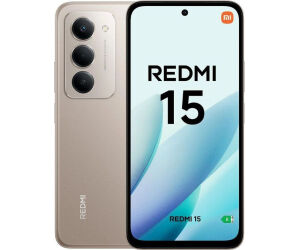 Telefono movil smartphone xiaomi redmi 15 6gb - 128gb - 6.9 pulgadas - gris titan