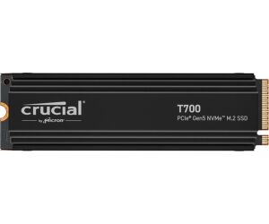 Crucial T700 HS SSD 1TB PCIe Gen 5 x4 11700 MB-s