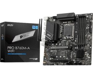MSI MB PRO B760M-A WIFI Intel B760 LGA 1700 micro ATX