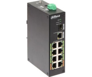 (dh-lr2110-8et-120-v2) Dahua Switch Industrial 8 Puertos Epoe