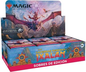 Juego de cartas magic the gathering las cavernas perdidas de ixalan sobres de edición 30 sobres español