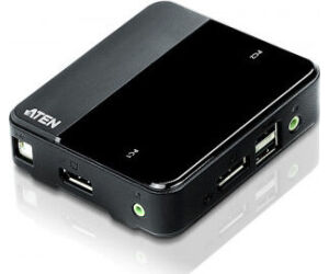 Aten CS782DP interruptor KVM Negro