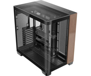 Caja Antec C8 Curve Wood E-atx Negro 2xvent 160 Mm 1x140mm 2xusb Sn Fuente