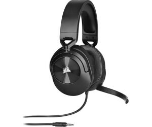 Corsair HS55 STEREO Auriculares Alámbrico De mano Juego Carbono