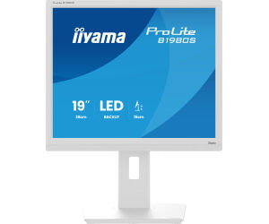 iiyama ProLite B1980S-W1 pantalla para PC 48,3 cm (19") 1280 x 1024 Pixeles SVGA LED Blanco
