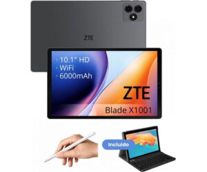 Tablet ZTE Tab Blade X1001W 10.1"/ 4GB/ 128GB/ Octacore/ Gris/ Incluye Teclado y Stylus Pen