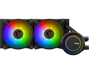 MSI MAG CORELIQUID E240 sistema de refrigeraciÃ³n para ordenador Placa base, Procesador Kit de refrigeraciÃ³n lÃ­quida 12 cm Negro