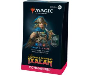 Juego de cartas magic the gathering las cavernas perdidas de ixalan mazos commander 4 barajas español