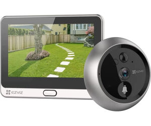 Timbre Con Mirilla Sin Cables Oro Dp2c Ezviz