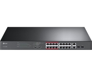 Switch Tp-link 16 Puertos 100mbp + 2 Puertos Gb Unmanaged
