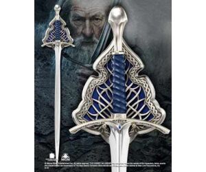 Replica espada the noble collection gandalf glamdring edición especial tamaño real de 120 cm en acero