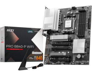 Placa Msi Pro B840-p Wifi,amd,am5,b840,4ddr5,usb Type-c,wifi,aura,atx