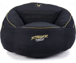 Puff Woxter Stinger Gaming/ con relleno/ Negro y Dorado