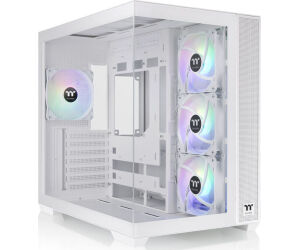 Caja Atx Thermaltake View 380 Usb Cx1 2xvent120mm Argb Blanco S/n Fuente