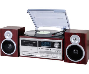 Tocadiscos Trevi Tt 1072 Dab Turntable +dab+aw+encoding Dark Wood