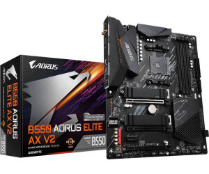 Placa Base Gigabyte B550 Aorus Elite Ax V2 Am4 Matx 4xddr4