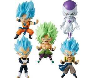 Set de figuras bandai chibi masters dragon ball z 12 unidades con display edicion limitada