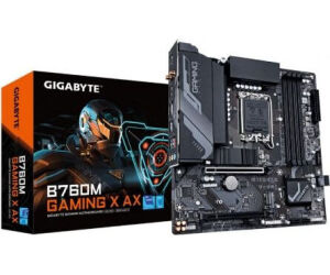 Placa Base Gigabyte B760M GAMING X AX Socket 1700/ Micro ATX