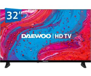 Tv daewoo 32 pulgadas led hd - 32dm85hv - smart tv