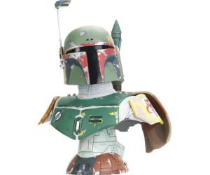 Figura estatua busto diamond select toys star wars legends in 3d boba fett episodio v escala 1 - 2