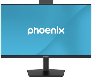 Monitor phoenix visión 24 pro 23.8 pulgadas full hd panel ips webcam integrada abatible hdmi + dp altavoces integrados