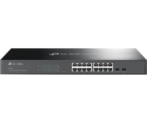 TP-LINK EASY SMART SWITCH 16 PORT 10/100/1Gbit RACK /w2 SFP