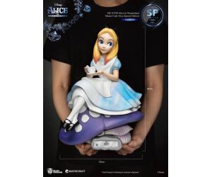 Figura beast kingdom master craft alicia en el país de las maravillas edición especial 36 cm