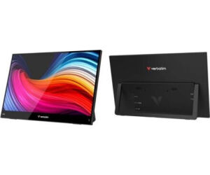 Monitor Portátil Táctil Verbatim Touch Light 15.6"/ Full HD/ Multimedia/ Negro