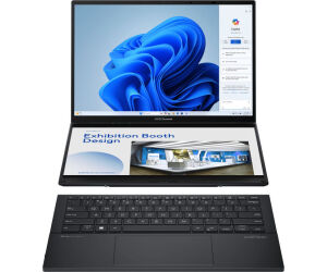 Portátil Convertible Asus ZenBook Duo OLED UX8406CA-PZ152W Intel Core Ultra 9-285H/ 32GB/ 1TB SSD/ 14"+14" Táctil/ Win11