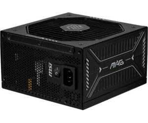 MSI MAG A850GLS PCIE5 unidad de fuente de alimentación 850 W 24-pin ATX ATX Negro