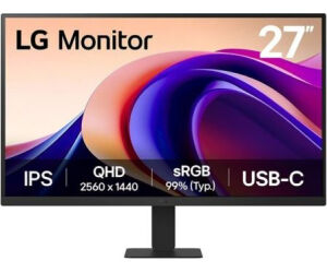 LG 27U631A-B Monitor 27" IPS QHD 100hz HDMI USB-c