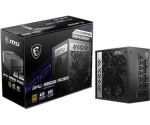 MSI MPG A850G PCIE5 unidad de fuente de alimentación 850 W 24-pin ATX ATX Negro