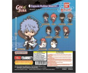 Set gashapon 40 articulos gintama capsule rubber mascot