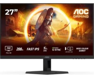 Monitor Gaming AOC 27G4HRE 27"/ Full HD/ 1ms/ 200Hz/ IPS/ Multimedia/ Negro