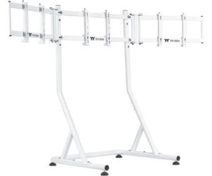 Soporte Para 3 Monitores De 32" Thermaltake Triple Racing Blanco