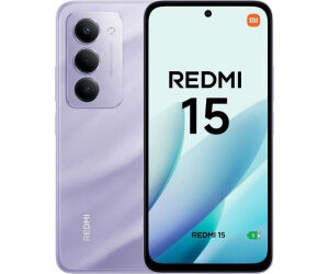 Smartphone Xiaomi Redmi 15 6gb/128gb Nfc 4g 144hz Sandy Purple