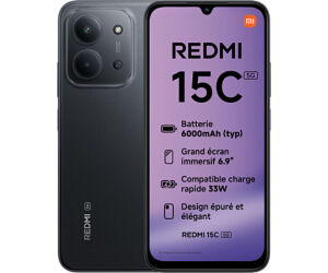 Smartphone Xiaomi Redmi 15c 5g 4gb/128gb Black