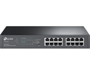 Switch TP-Link TL-SG1016PE/ 16 Puertos/ RJ45 10/100/1000/ PoE+